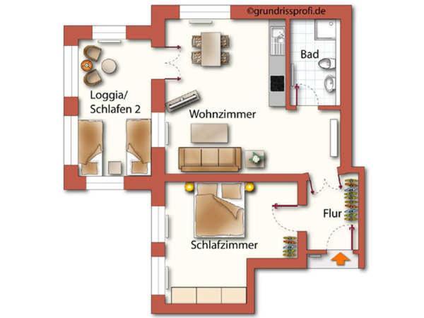 Villa Ruthenberg ゼーバート・ヘリングスドルフ エクステリア 写真
